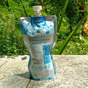 Bolsa de Aluminio Impresa Personalizada, Reutilizable y a Prueba de Fugas, con Boquilla Central para Bebidas, Sellado Térmico - Product Image 3