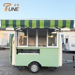 Mini camion de restauration mobile entièrement équipé, bar à café rapide, chariot à boissons, vente ambulante à vendre - Product Image 3