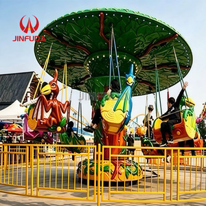 Divertente Giostre per Bambini: <span class=keywords><strong>Dinosauri</strong></span> <span class=keywords><strong>con</strong></span> Testa Oscillante e Sedili Colorati per Parchi Divertimento e Luna Park - Product Image 4