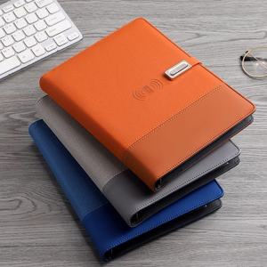 <span class=keywords><strong>Notebook</strong></span> A5 magnetik dengan Power Bank pengisian nirkabel Jinding jahit - Product Image 6