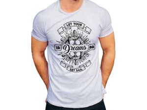 Camiseta de Manga Corta Informal de Alta Calidad, 100% Algodón, Marca Personalizada, Servicio OEM, Estampado Frontal, Tejido de Punto Jersey, Talla Grande para Adultos - Product Image 3