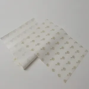 Greaseproof 종이 방수 왁스 종이 시트 식품 포장 라이너 식품 바구니 종이 식품 포장 조직