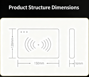 컴팩트하고 편리하며 맞춤형 데스크탑 고성능 신분 확인 출입 통제 <span class=keywords><strong>RFID</strong></span> 리더기 - Product Image 3