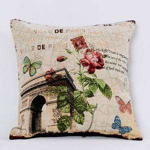 Broderie décorative colorée orne le canapé 45x45 coussins maison pour la décoration - Product Image 1