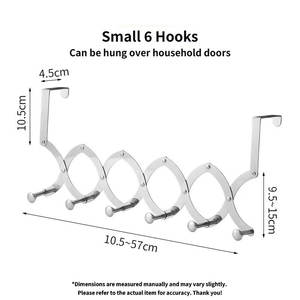 <span class=keywords><strong>Crochet</strong></span> <span class=keywords><strong>de</strong></span> rangement réglable en acier inoxydable sur la porte crochets arrière <span class=keywords><strong>crochet</strong></span> <span class=keywords><strong>de</strong></span> <span class=keywords><strong>radiateur</strong></span> rétractable pour vêtements <span class=keywords><strong>salle</strong></span> <span class=keywords><strong>de</strong></span> <span class=keywords><strong>bain</strong></span> - Product Image 5