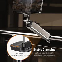 2025 personnalisé Portable paresseux bureau voyage montage Selfie bâton pliable 360 degrés Rotation escamotable avion support pour téléphone portable