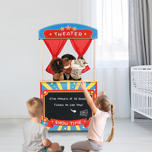 Bé Bằng Gỗ Búp Bê Nhà Hát Đồ Chơi Mô Phỏng Gian Hàng Cửa Hàng Đồ Chơi Trẻ Em Vai Trò Chơi Nhà Trò Chơi - Product Image 2