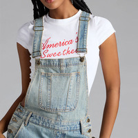 Combinaison en jean décontractée pour femme, sans manches, respirante, au-dessus du genou, avec broderie, salopette de haute qualité