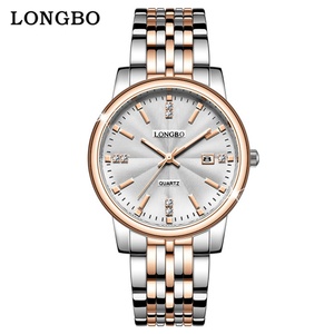 Reloj de Lujo de Moda Unisex para Parejas, con Movimiento de Cuarzo, Caja de Aleación Personalizada OEM ODM, Correa de Acero Inoxidable Resistente al Agua, Estilo Deportivo y Ejecutivo - Product Image 2