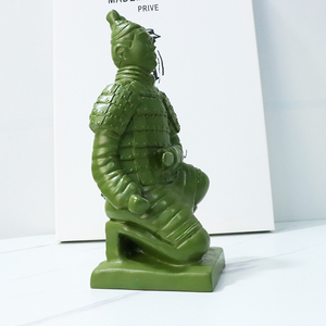 Venta al por mayor personalizado Mini resina terracota guerreros esculturas artesanías estatuas recuerdos figuritas decoración del hogar regalos promocionales - Product Image 6