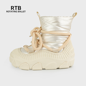 <span class=keywords><strong>2025</strong></span> Mới Mùa Đông Khởi Động Chính Hãng Lót Len Nhập Khẩu Xuống Bằng Chứng Vải Chống Trượt Cao Su Duy Nhất Ấm Áp Thoải Mái - Product Image 2