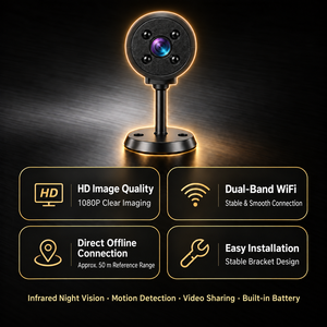 C9 Wireless night vision <b>camera</b> Mini IP <b>security</b> <b>camera</b> Motion detection <b>camera</b> Two-way audio <b>camera</b> App support <b>camera</b> - Product Image 3