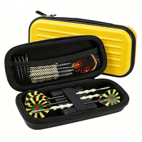 Étui de rangement pour fléchettes en EVA imperméable et coloré, léger et durable, capacité de 3 packs de fléchettes, design personnalisable avec logo personnalisé