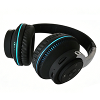 Casque Bluetooth 5.1 Stéréo à Basses Puissantes Circum-auriculaire avec Lumière Respirante pour Gaming et Sport