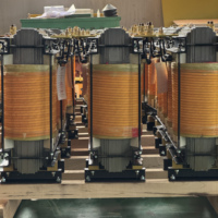 Transformateur de four électrique monophasé HDG-30 350 kVA, type sec, entièrement scellé, pour la fusion des métaux