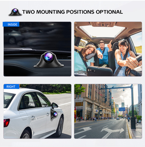 Xe gương chiếu hậu 11.26 inch 3 máy ảnh 2.5K Dash Cam vòng lặp ghi lại ứng dụng điều khiển AUX Carplay Android Auto tầm nhìn ban đêm - Product Image 4