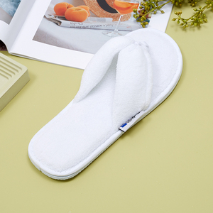 Chanclas cómodas de lana Coral con logotipo personalizado, zapatillas de Spa, zapatillas de Hotel para habitación interior, zapatillas de hombre y mujer para invitados - Product Image 2
