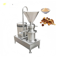 Broyeur industriel de noix, moulin colloïdal alimentaire pour tahini et pâte d'arachide, essentiel pour les composants d'engrenages et de roulements de moulin à farine et de cave à vin
