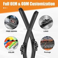 YuJin Xiamen Universal Windshield Wipers Kualitas Terbaik dan Desain Eksklusif Bilah Wiper Mobil Silikon