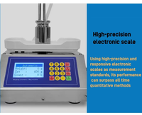 Machine de remplissage semi-automatique commerciale pour pâte de miel et de sésame, liquide visqueux, engrenage en acier inoxydable, pesage