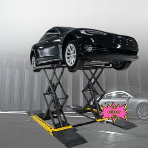 CE gunting mobil tinggi sedang, 1.2m 1.8m, gunting mobil untuk perbaikan mobil - Product Image 1