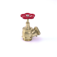 Régulateur de pression en laiton DN40 à filetage externe pour hydrant d'incendie, de haute qualité, durable, jaune, marque SH, pour usage intérieur, avec vanne de tuyau d'incendie
