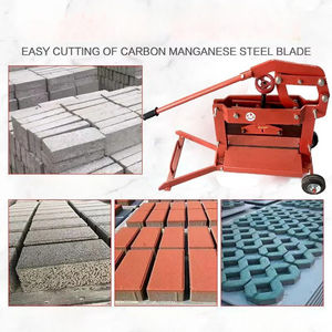Máquina para presionar manualmente cuchillas de acero al manganeso para cortar ladrillos de construcción, plegable - Product Image 2