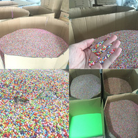 Belles boules de Slime de guimauve de perles de mousse minuscules mignonnes de 2-9mm pour le matériau de remplissage de mousse protecteur et d'amortissement