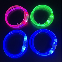 Collier lumineux et étanche pour chien, accessoire pour animal de compagnie, chat, led Rechargeable par USB, pour la sécurité nocturne