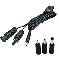 Câble d'extension solaire isolé XLPE en cuivre étamé DC 5,5x2,5 mm 6500 V
