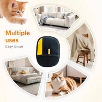 Gants électrostatiques OEM ODM pour l'élimination des poils d'animaux, lavables et réutilisables, pour chiens et chats, pour le nettoyage des meubles, des draps, des canapés et des vêtements