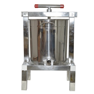 Factory Supply Wholesale Manual Stainless Steel Wax Press Honey Press Machine Beekeeping Equipment Honey Extractor