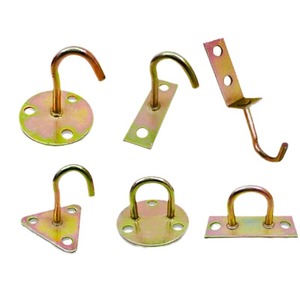 Grab <b>Hook</b> Zinc Alloy Galvanized U Shape For Ceiling Wall Mounting General Industry Use - Product Image 1