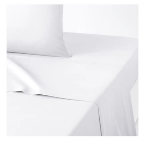 Parure De Lit 100% coton, literie De luxe, drap De Lit en coton égyptien, hôtel, drap blanc, teint uni, toutes saisons - Product Image 1