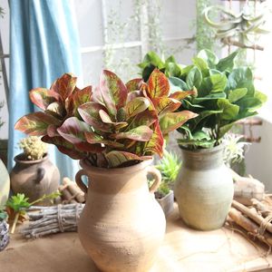 Magnolia <span class=keywords><strong>Leaf</strong></span> Export Flower Indoor Plant Green Wall Simulation Flower Micro Landscape Magnolia Flowers Artificial - Product Image 2