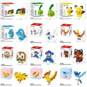 CAYI Blocs Nano 7.5cm Série Pokemon Anime Ensemble de Blocs à Construire Briques Monstre de Poche Figurine Dessin Animé Micro Jouets 3D à Bricoler pour Enfants - Product Image 5