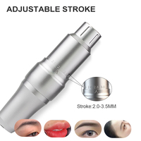 Kit de machine PMU TG003Align, stylo de microblading électrique, aiguille à cartouche universelle 2.0mm-3.3mm, moteur à coupelle creuse réglable