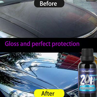 Revêtement céramique hydrophobe liquide pour voiture, OEM multifonction, 20H super dureté, nano graphène, anti-rayures