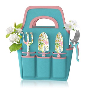 Ensemble d'outils de jardinage couleur macaron, kit de jardinage manuel robuste pour la plantation de légumes et l'entretien des jardins - Product Image 6