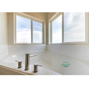 California Hurricane Résistance aux chocs Fenêtres en verre trempé à double vitrage Fenêtre en aluminium Design Garden Bay Windows - Product Image 3