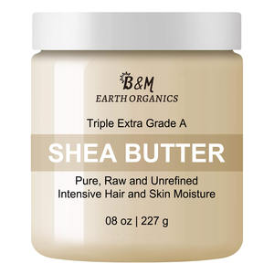 Beurre de karité soins naturels de la peau vierge pressée à froid brut non raffiné de qualité supérieure du Ghana crème blanchissante pour le <span class=keywords><strong>visage</strong></span> pour bébé - Product Image 1