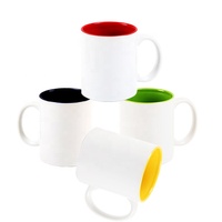 Tasse à café en céramique, impression personnalisée, tasse à lait, tasse à Sublimation blanche 11oz