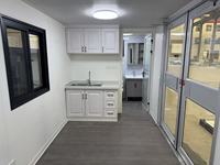 Maison mobile de luxe, maison préfabriquée modulaire sur roues, pour appartement, hôtel, villa