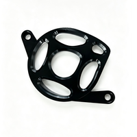 Pièces de vélo électrique CNC fournies par l'usine, OEM ODM, couvercle de moteur en aluminium billette de haute qualité pour LBX