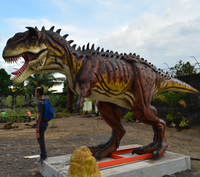 Décor de noël de grande taille, dinosaure astronomique, animation de dinosaure