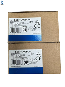 เซ็นเซอร์ควบคุม PLC โรตารี่เอ็นโค้ดเดอร์ ยี่ห้อใหม่เอี่ยม ของแท้ รุ่น E6CP-AG5C-C/256P/R - Product Image 1
