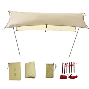 <span class=keywords><strong>Lona</strong></span> de Camping Impermeable de Poliéster 210T <span class=keywords><strong>para</strong></span> las Cuatro Estaciones, con Impermeabilidad de 3000 mm y Estructura de Una Habitación, Venta al Por Mayor en Stock - Product Image 2