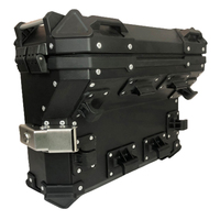Nouvelles ventes : Coffres latéraux de moto en alliage d'aluminium 37L, étanches, pour rangement et bagages