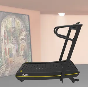 Ev kullanımı katlanabilir kavisli koşu bandı mini yürüyüş makinesi manuel ev fitness ekipmanları yerden tasarruf kendi kendine çalışan koşu bandı