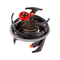 Allume-feu de banquet Mobi Garden en acier inoxydable de qualité industrielle, à gaz, avec lame de 13 3/4 pouces et poignée en D